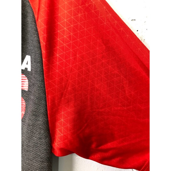 MLB Philadelphia Phillies‎ T-shirt/Jersey Short Sleeves, Gray and Red Sz M - Picture 5 of 7